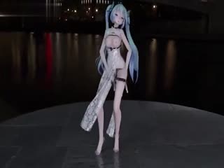 3D爆乳高跟初音未来热舞甩出粉色跳蛋